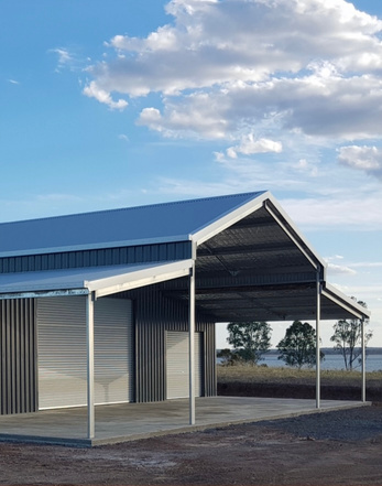 Barn style shed